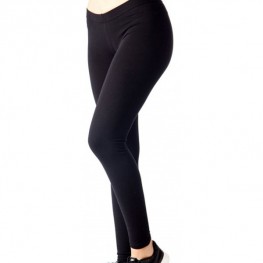 Paco & Co Γυναικείο Κολάν Μονόχρωμο Μαύρο